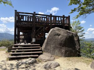 城のあった場所